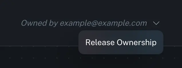 the workflow change ownership controls