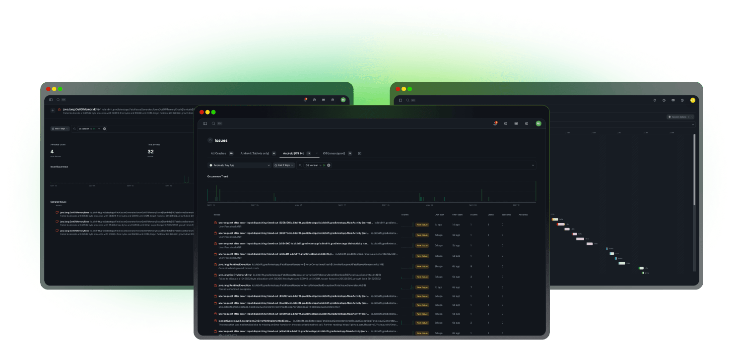 Crash reporting hero